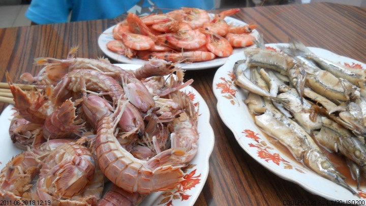 蓬莱的海鲜
